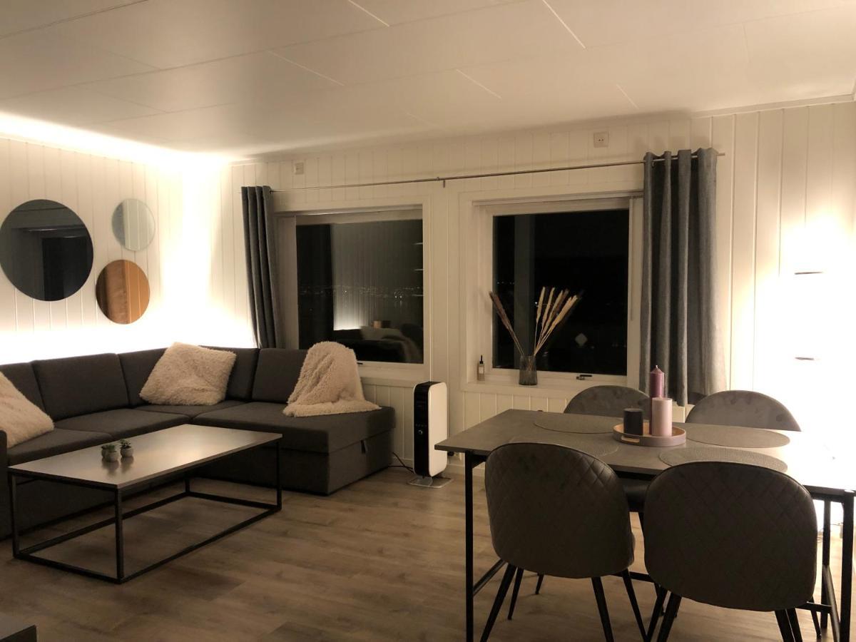 Moderne Og Trivelig Leilighet, Med Unik Utsikt 特罗姆瑟 外观 照片