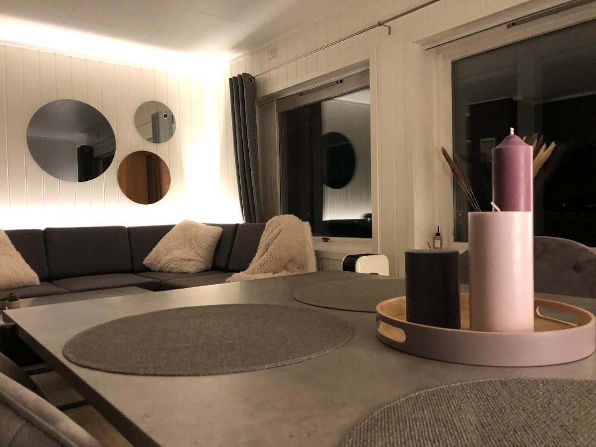 Moderne Og Trivelig Leilighet, Med Unik Utsikt 特罗姆瑟 外观 照片